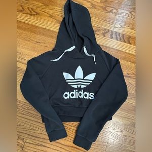 Adidas Originals Cropped Hoodie Size XS